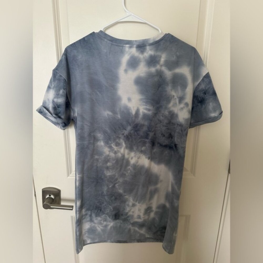 Marble T-Shirt Dress
